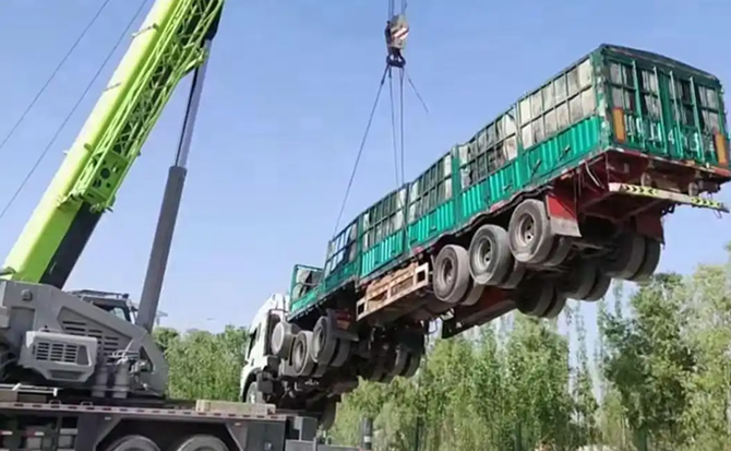 乡宁道路脱困救援案例